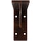 Ekena Millwork Embrey Steel Bracket, Antiqued Copper 2"W x 10"D x 4 3/4"H BKTM02X10X04EBACO - alternate 9